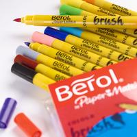 Berol Colour Brush Pens Set
