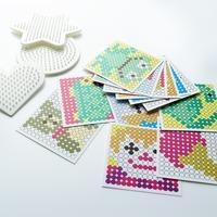 Bead Pattern Card for Small Beads. Pack of 12