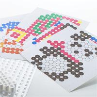 bead pattern card for big beads