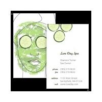 Beauty & Well-Being Business Cards, 50 qty