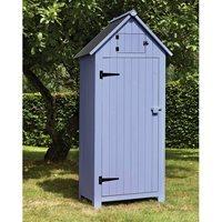 BEACH HUT TOOL SHED in Blue