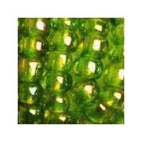 beaded beads lime pack of 10