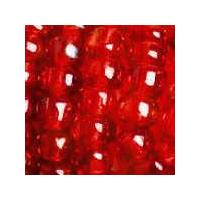 Beaded Beads. Red. Pack of 10