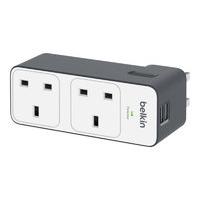 Belkin 2 Way Travel Surge with 2 x 2.4amp USB Charging