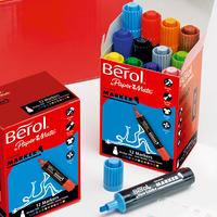 Berol Chisel Nib Watercolour Markers Set