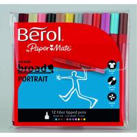 berol colour broad portrait set set of 12