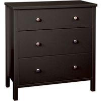 bergen coffee 3 drawer chest h834mm w804mm