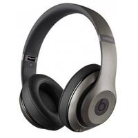 beats studio wireless over ear headphones titanium