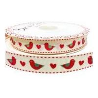 berties bows robin heart grosgrain ribbon