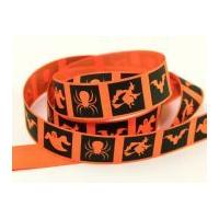 berisford halloween spooky nights print ribbon