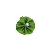 berisford ribbon pearl rosettes 548 kiwi