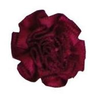 Berisford Ribbon Ruched Rosettes 275 Wine