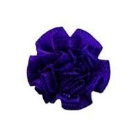 Berisford Ribbon Ruched Rosettes 465 Purple