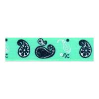 Berisford Paisley Print Ribbon