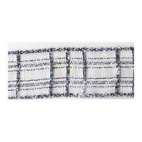 Berisford Metallic Check Ribbon
