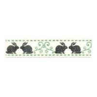 berisford rabbit swirl print ribbon