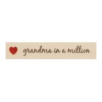 berisford grandma in a million print ribbon