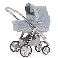 Bebecar IP-OP Evolution Prive Combi Pram Blue Weave