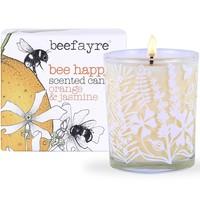 beefayre bee happy orange jasmine votive 90g