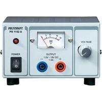 Bench PSU (adjustable voltage) VOLTCRAFT PS-1152 A 1.5 - 15 Vdc 1.5 - 1