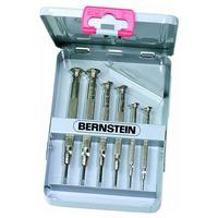 bernstein 4 370 watchmakers screwdriver set in metal case 6 piece