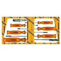 bernstein 4 850 screwdriver set with special square pattern handle