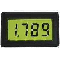 Beckmann & Egle EX3076 1.999 A illuminated LCD panel meter Digital panel meter Assembly dimensio