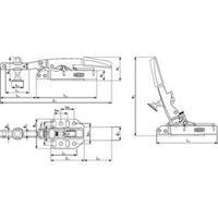 Bessey Toggle clamp STC-HH50 STC-HH50 Clamping range:45 mm