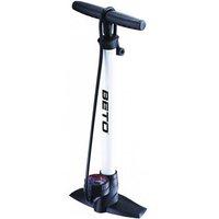 beto steel track pump with gauge