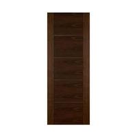 Berwick 5 Panel Walnut Veneer Interior Fire Door 78in x 33in x 44mm (1981 x 838mm)