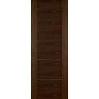 Berwick 5 Panel Walnut Veneer Interior Door 78in x 30in x 35mm (1981 x 762mm)