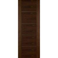 Berwick 5 Panel Walnut Veneer Interior Door 78in x 33in x 35mm (1981 x 838mm)