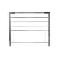 Bentley Urban Nickel Metal Headboard, Double