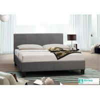 Berlin Double Bed Grey With Sapphire Mattress