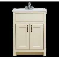 berkeley 600mm traditional vanity unit cream