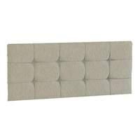 Bedmaster Pearl Headboard - King - Chocolate Linen