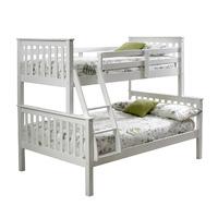 bedmaster carra triple sleeper white