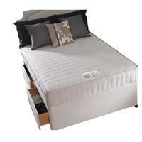 bedmaster memory comfort divan bed small double 2 drawers