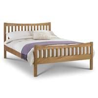 Bergamo Solid Oak Bed Frame - Double