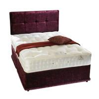 Bedmaster Signature Platinum 2000 Divan Set Kingsize No Drawers Without Headboard