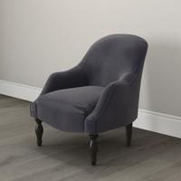 belgravia occasional velvet chair