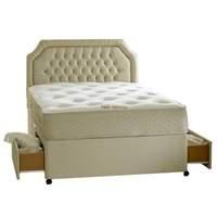 bedmaster clifton royale pocket 1000 divan bed small double 0 drawer