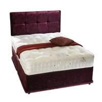 Bedmaster Signature Platinum 2000 Divan Set Superking 2 Drawers Without Headboard