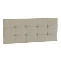 Bedmaster Pearl Headboard - Small Double - White Linen