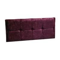 Bedmaster Luxor Headboard - Double - White Linen