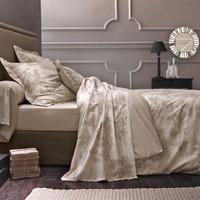 bergre cotton duvet cover in toile de jouy print