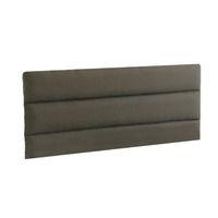 Bedmaster Milan Headboard - Double - Purple Linen