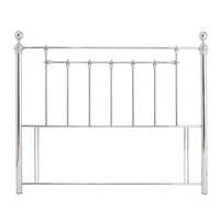 Benjamin Nickel Metal Headboard Small Double