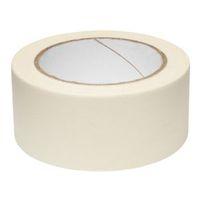 beige masking tape l50m w50mm pack of 6