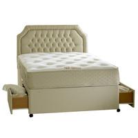 bedmaster clifton royale pocket 1000 divan bed single 0 drawer